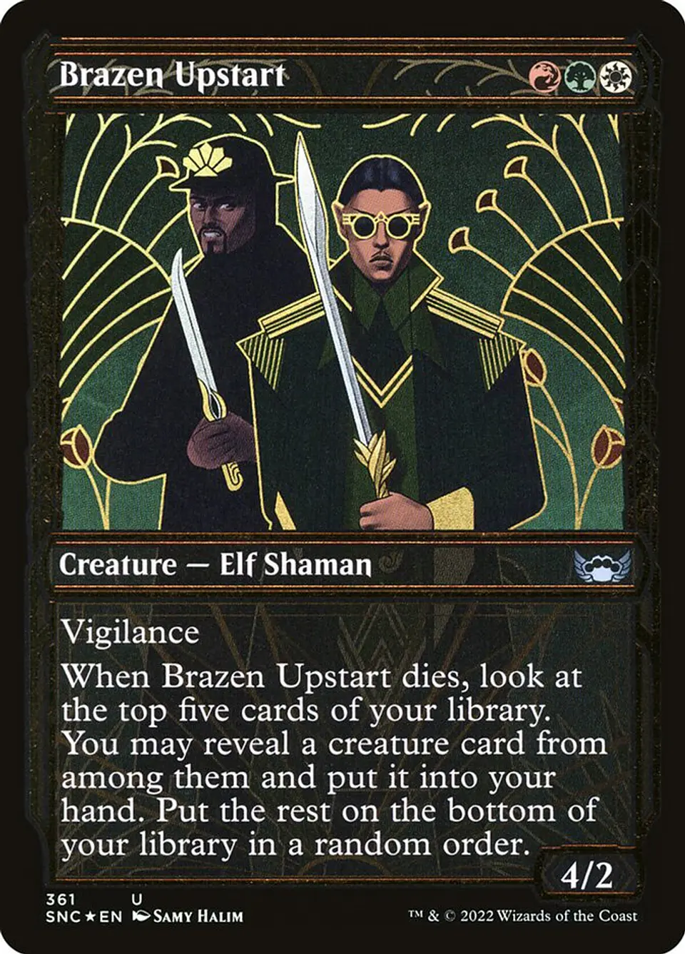 Brazen Upstart (Showcase) 1