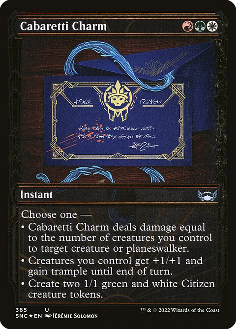 Cabaretti Charm (Showcase)