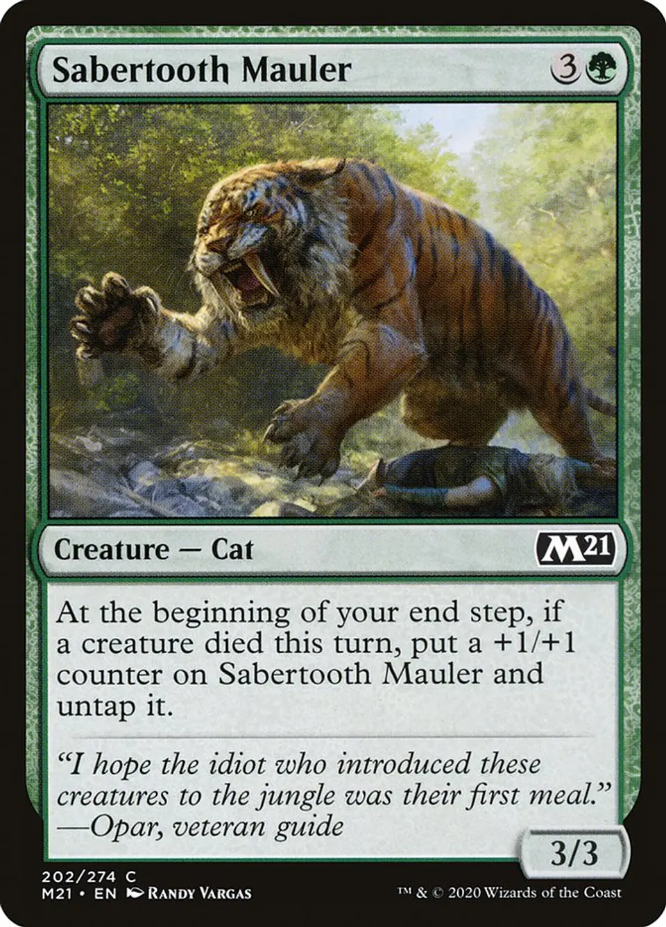 Sabertooth Mauler 1