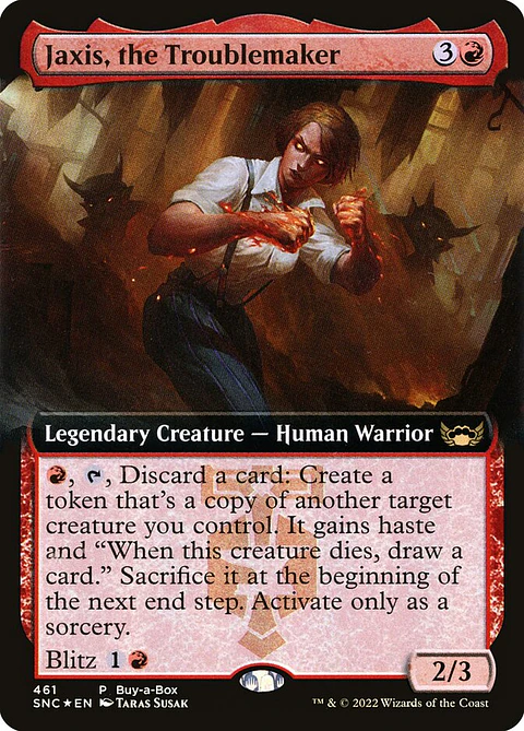 Jaxis, the Troublemaker (Extended Art)