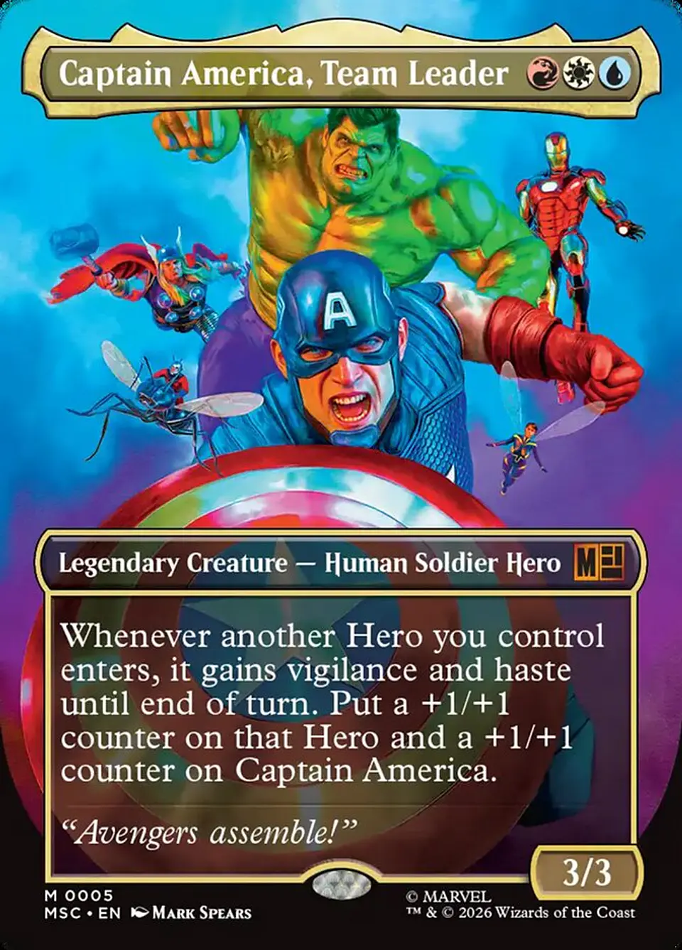 Captain America, Team Leader (Borderless) 1