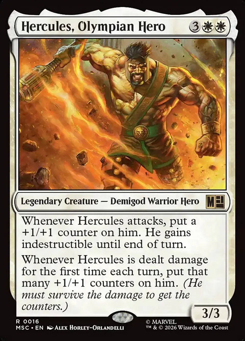 Hercules, Olympian Hero 1