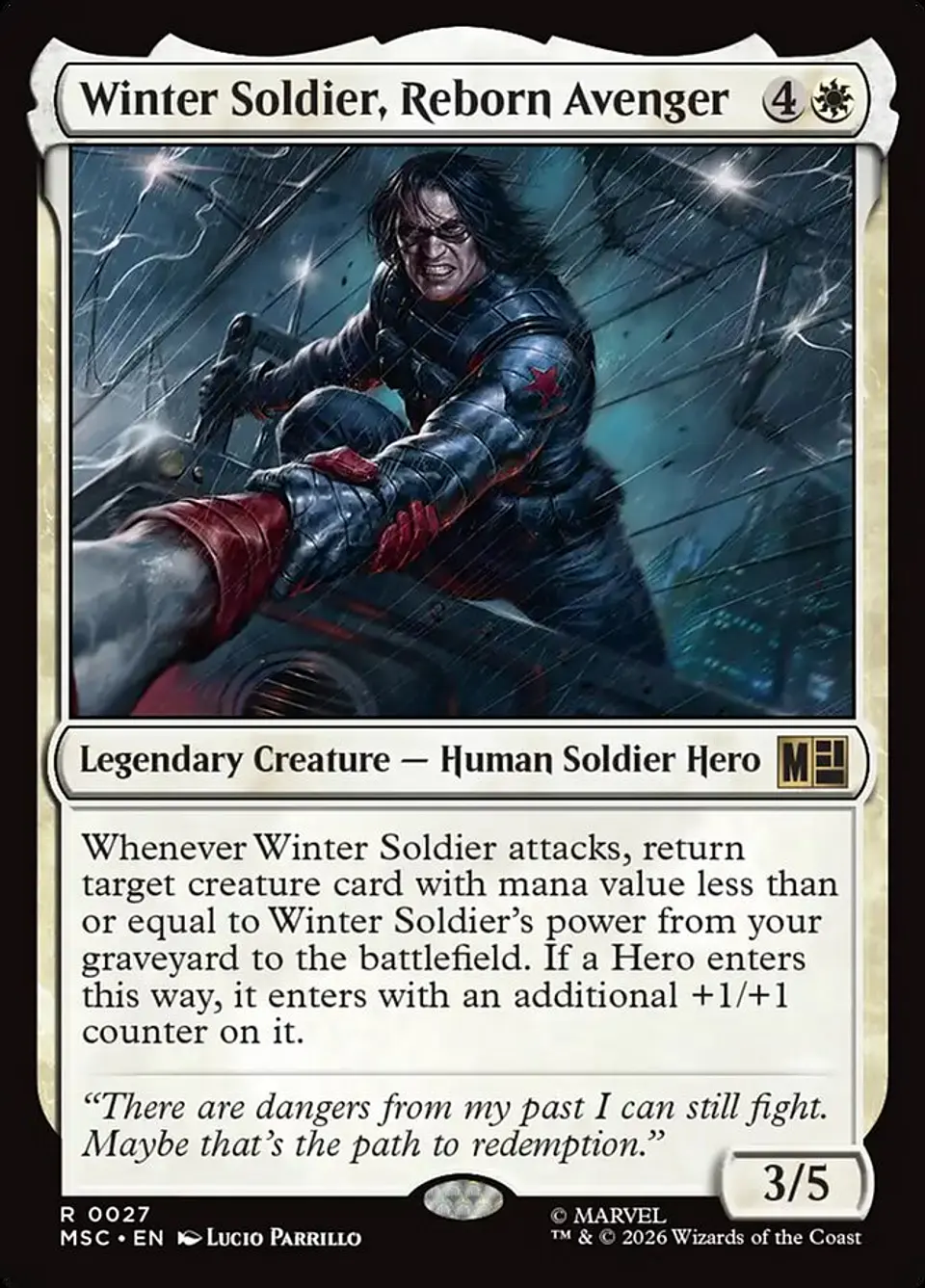 Winter Soldier, Reborn Avenger 1