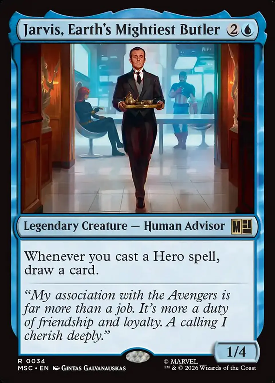Jarvis, Earth's Mightiest Butler 1