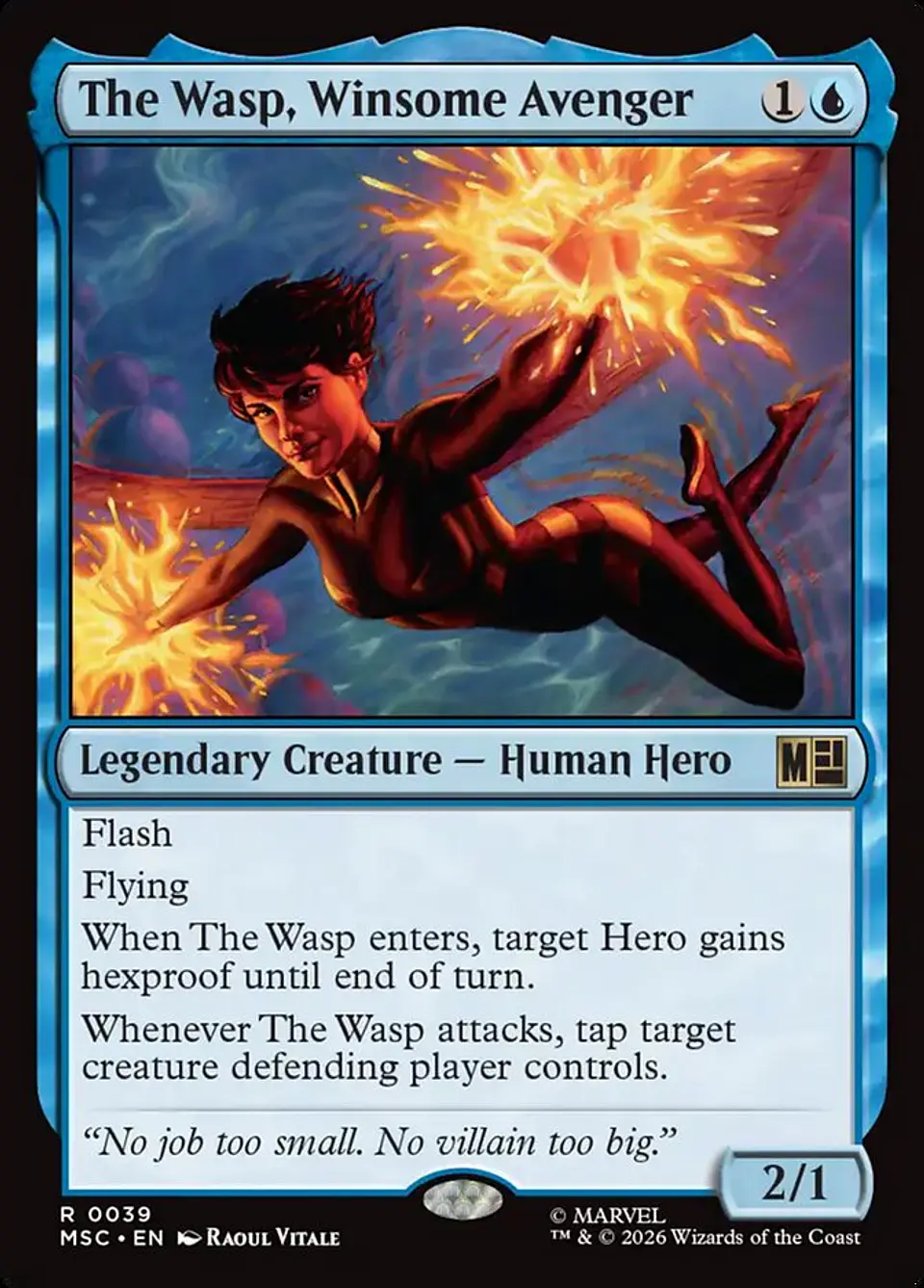 The Wasp, Winsome Avenger 1