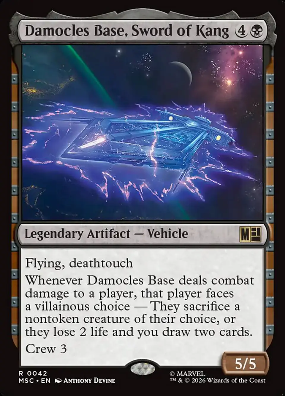 Damocles Base, Sword of Kang 1