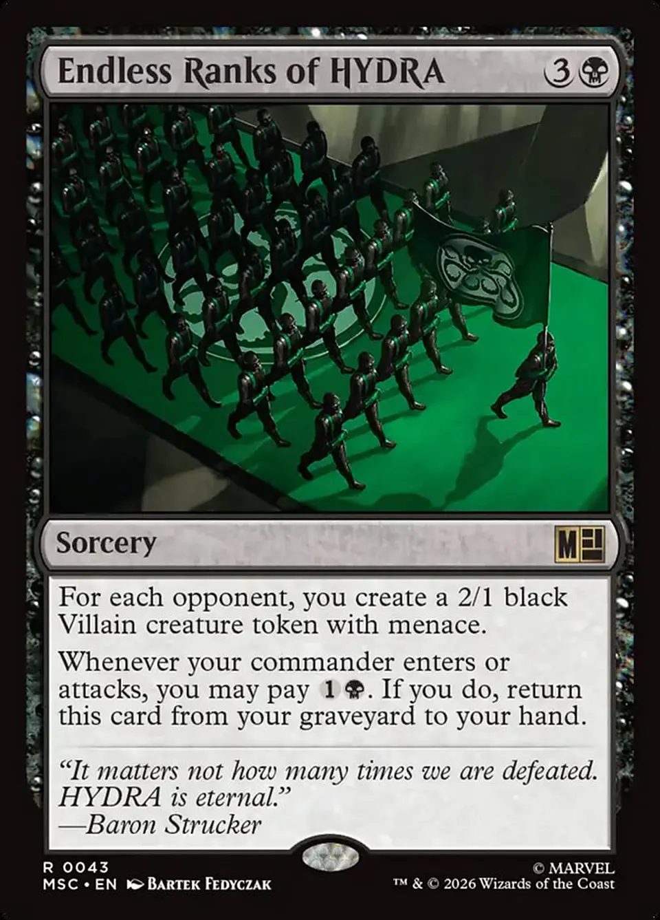 Endless Ranks of HYDRA 1