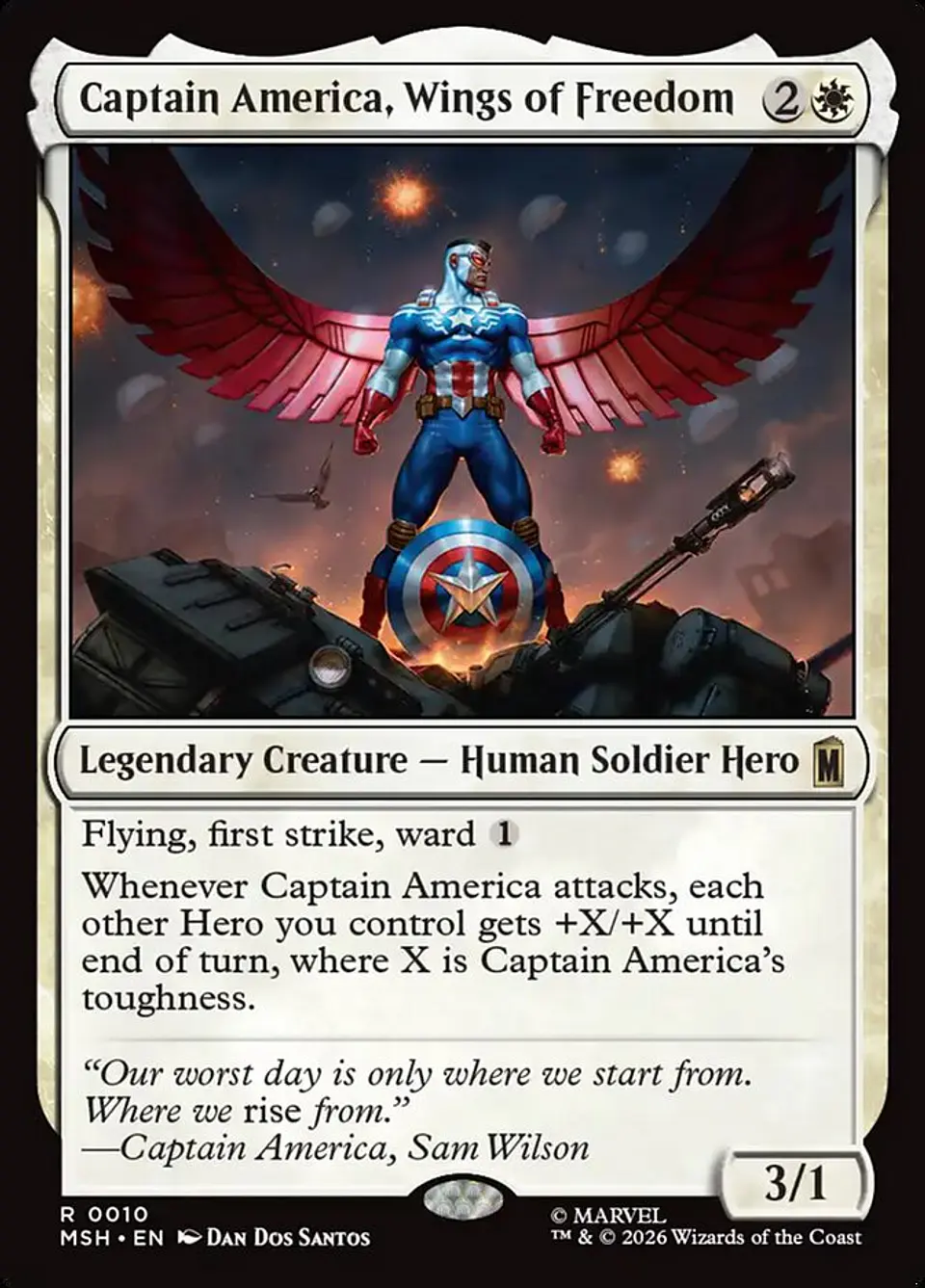 Captain America, Wings of Freedom 1