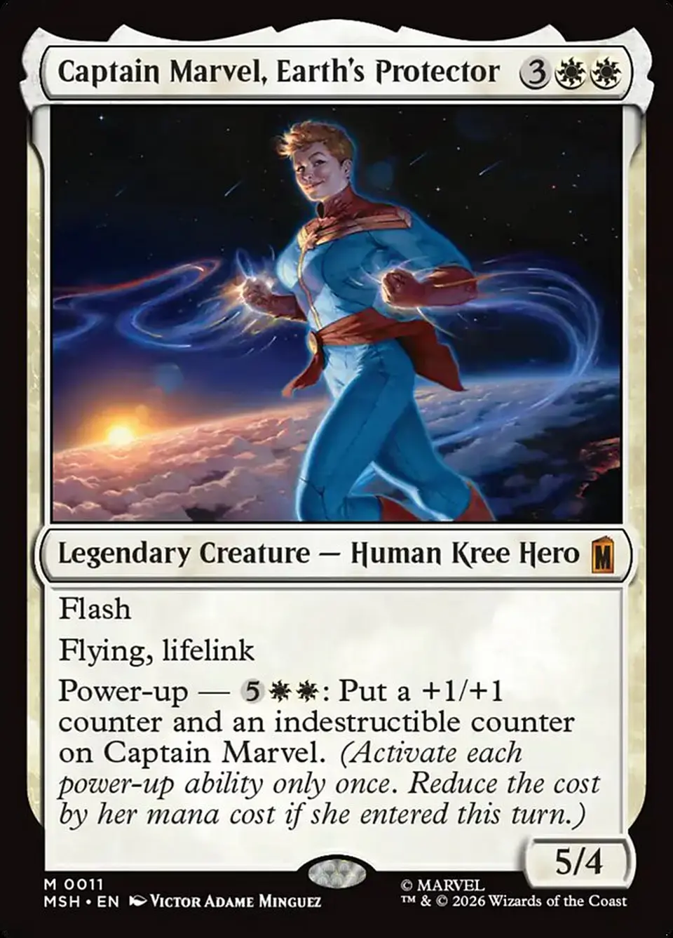 Captain Marvel, Earth's Protector 1