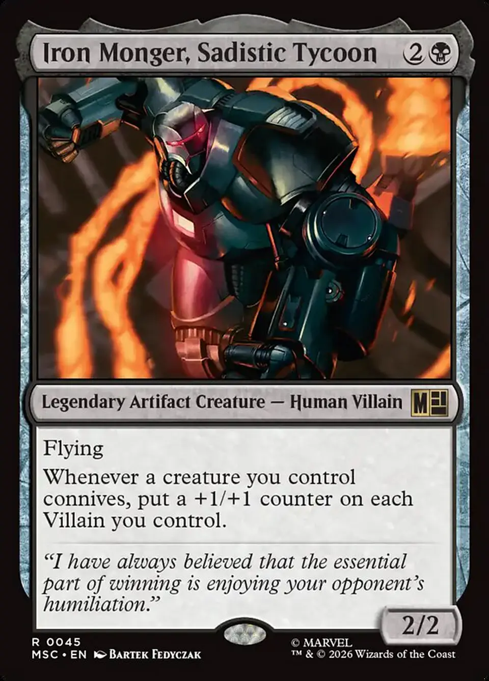 Iron Monger, Sadistic Tycoon 1