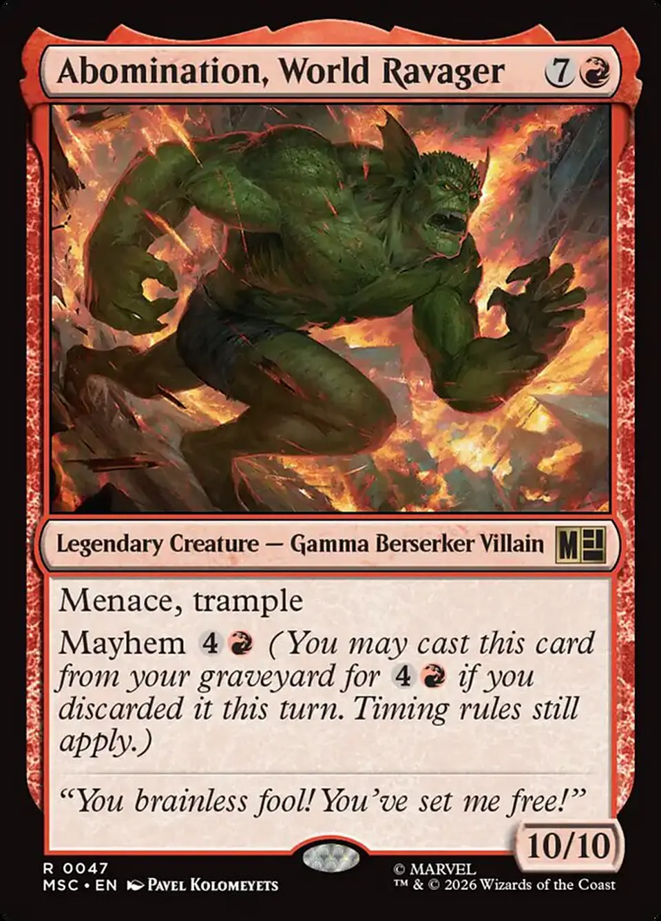 Abomination, World Ravager 1