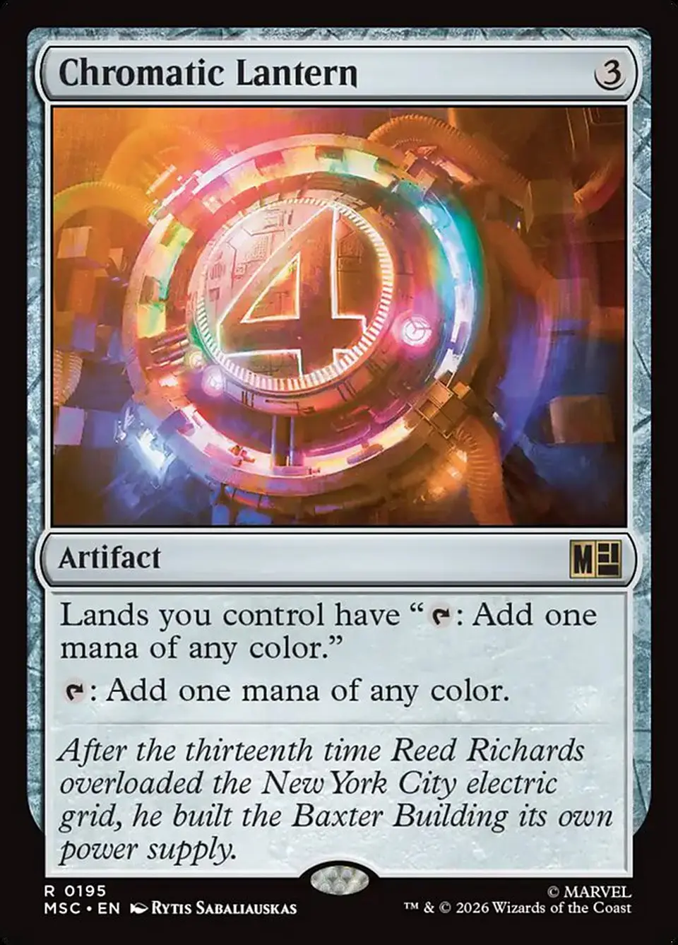 Chromatic Lantern 1