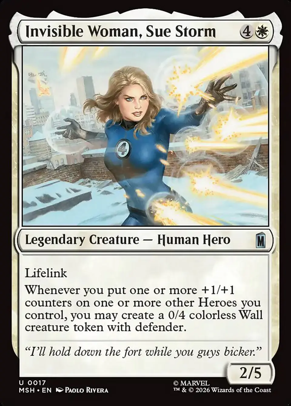 Invisible Woman, Sue Storm 1