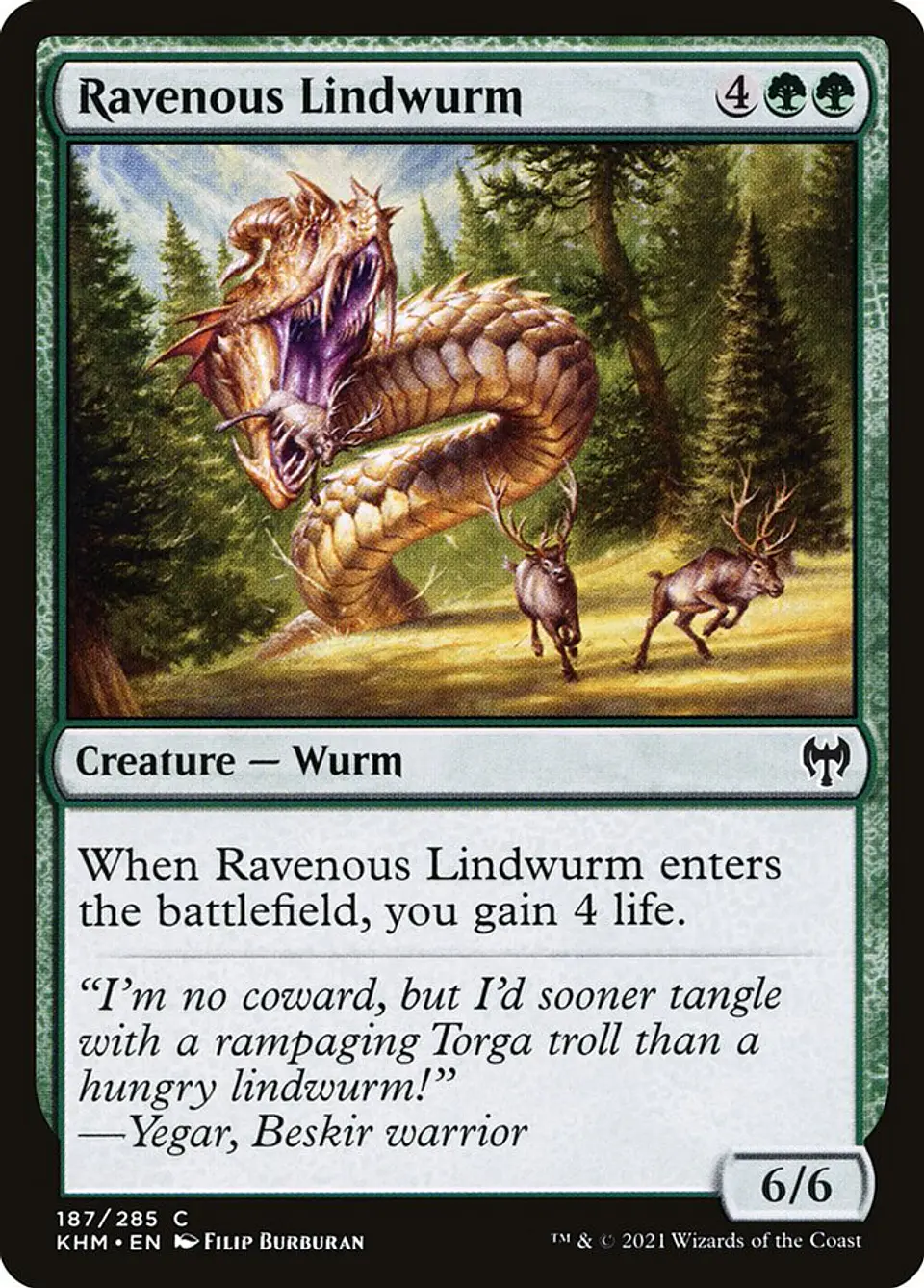 Ravenous Lindwurm 1
