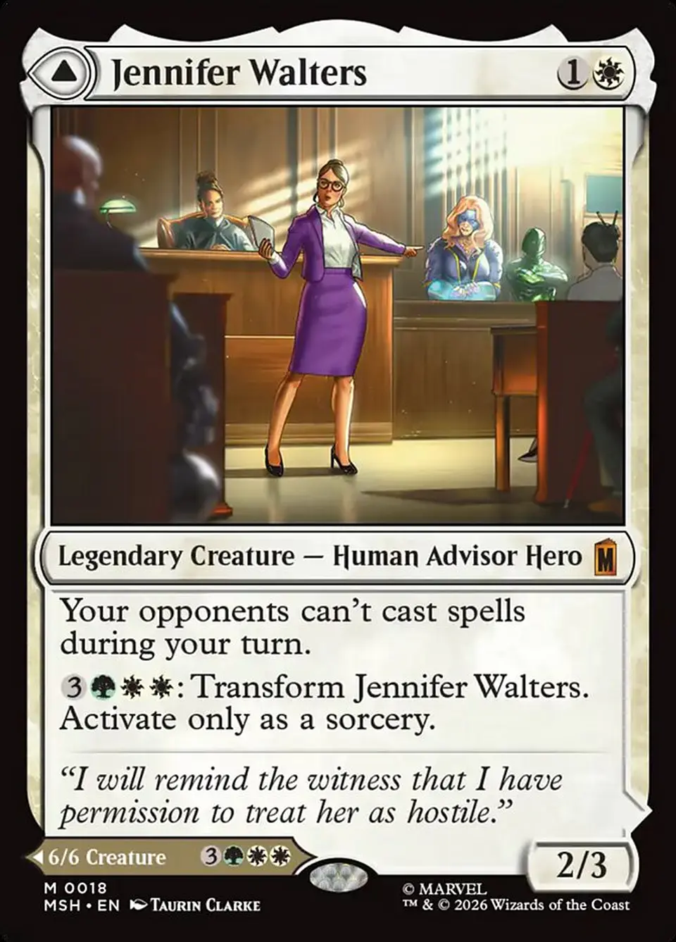 Jennifer Walters // The Sensational She-Hulk 1