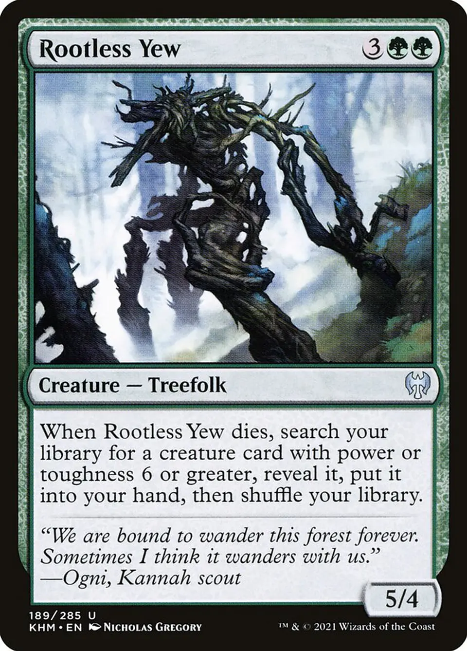 Rootless Yew 1