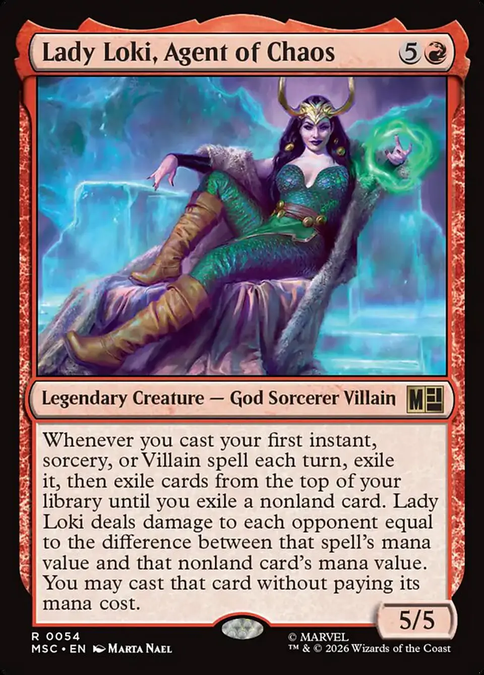 Lady Loki, Agent of Chaos 1