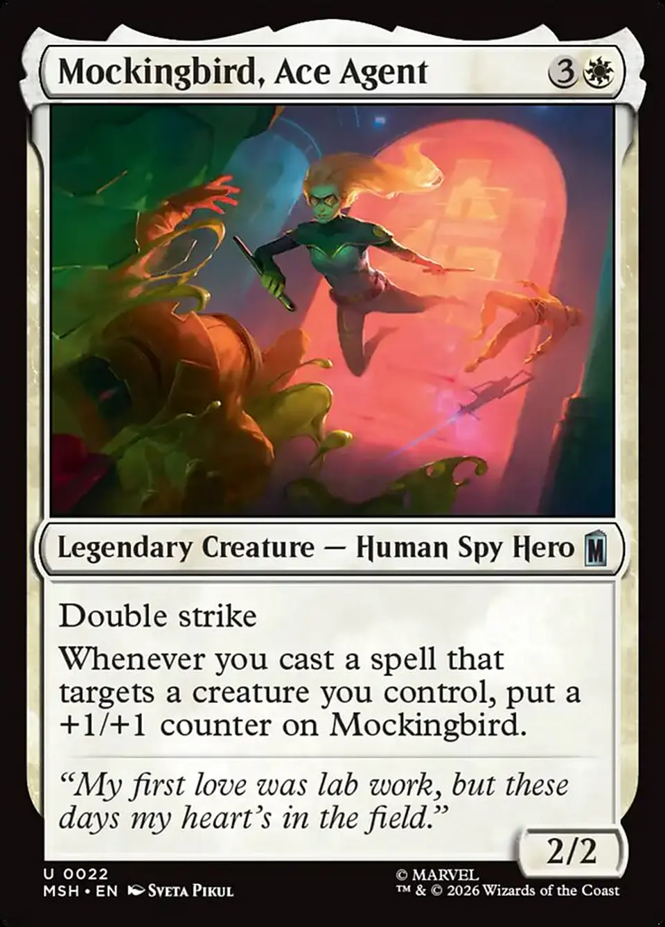 Mockingbird, Ace Agent 1