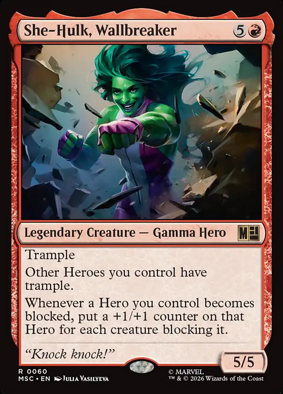 She-Hulk, Wallbreaker 1