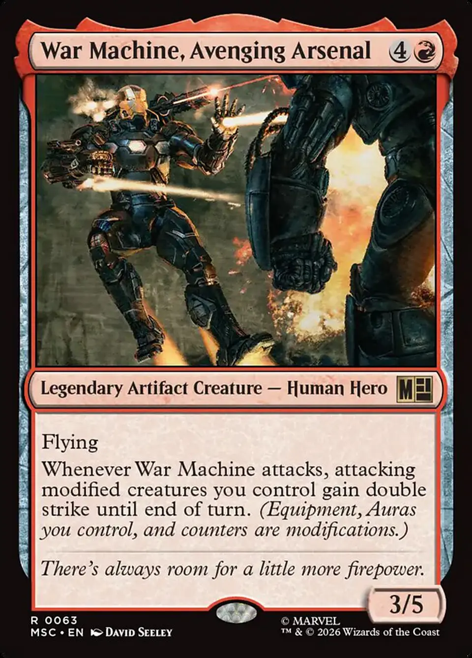 War Machine, Avenging Arsenal 1