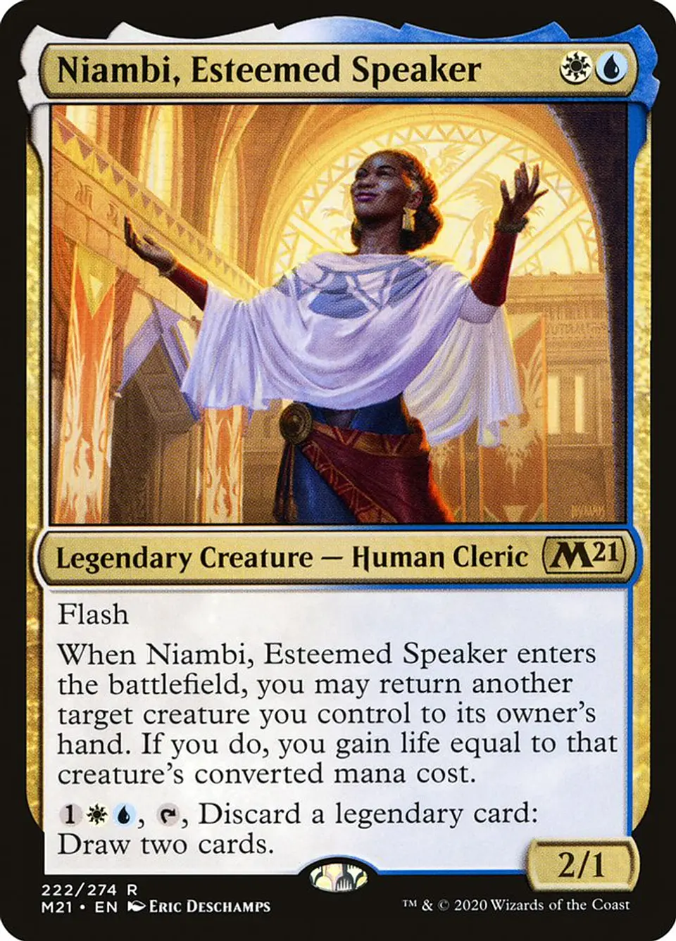 Niambi, Esteemed Speaker 1