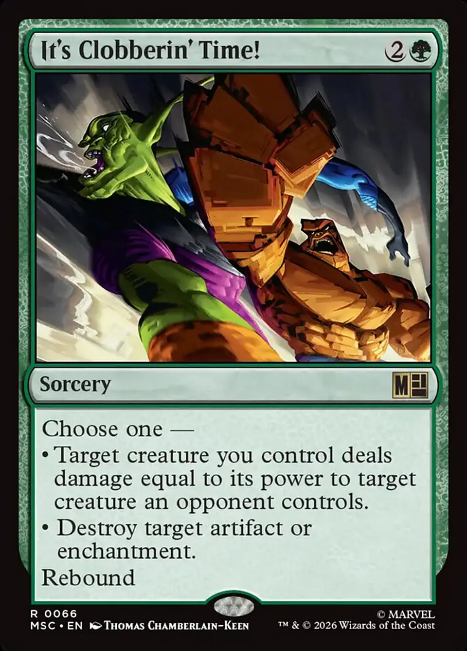 It's Clobberin' Time! 1