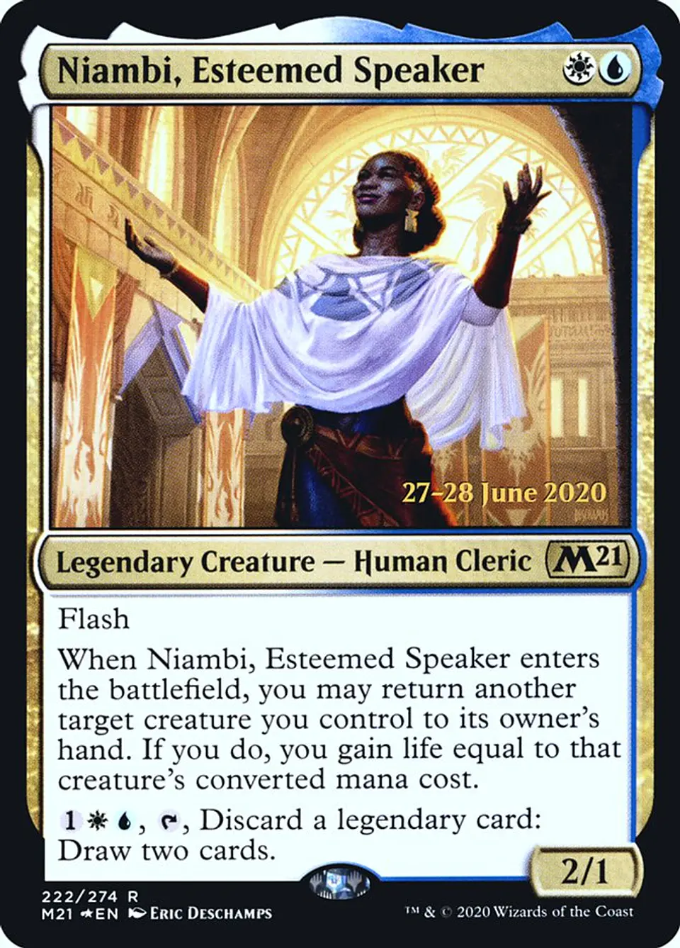 Niambi, Esteemed Speaker (Pre-release) 1