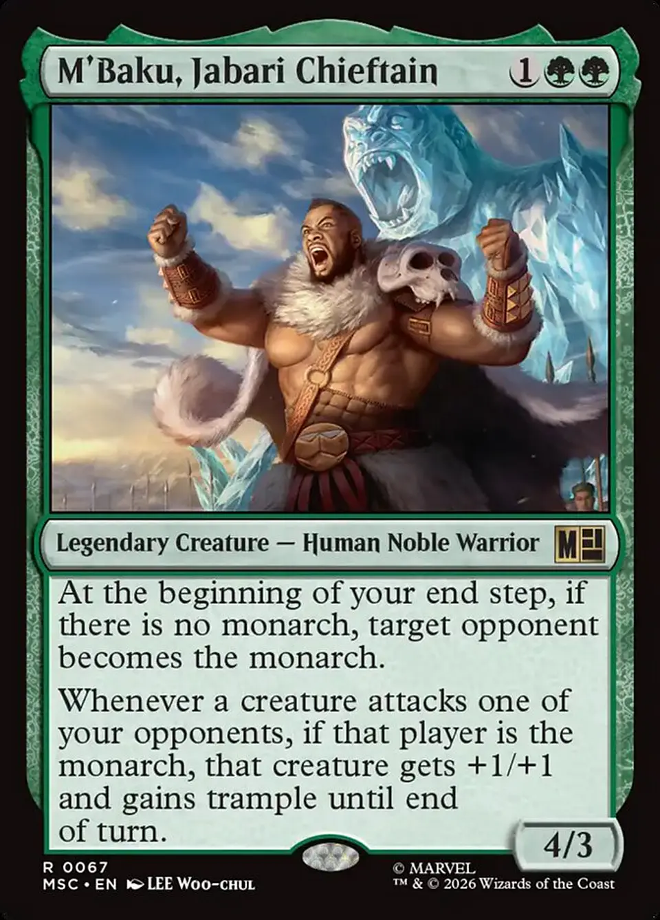 M'Baku, Jabari Chieftain 1