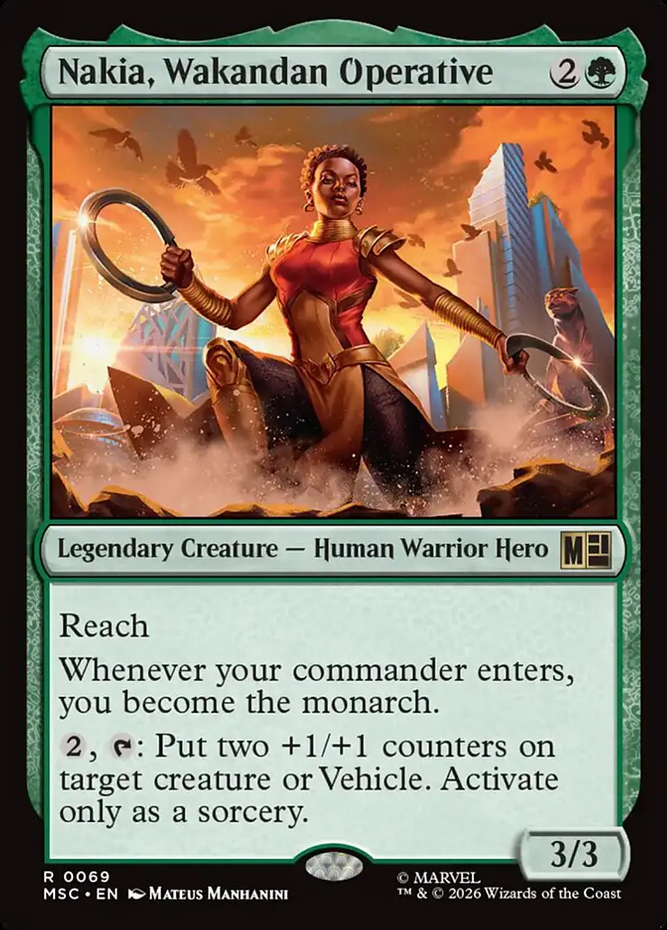 Nakia, Wakandan Operative 1