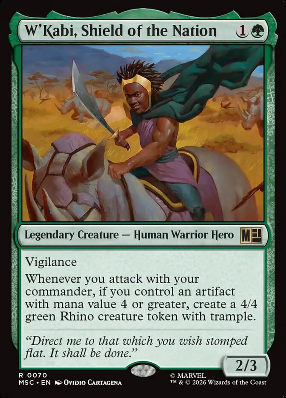 W'Kabi, Shield of the Nation 1