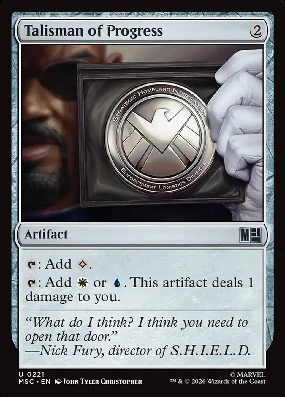 Talisman of Progress 1