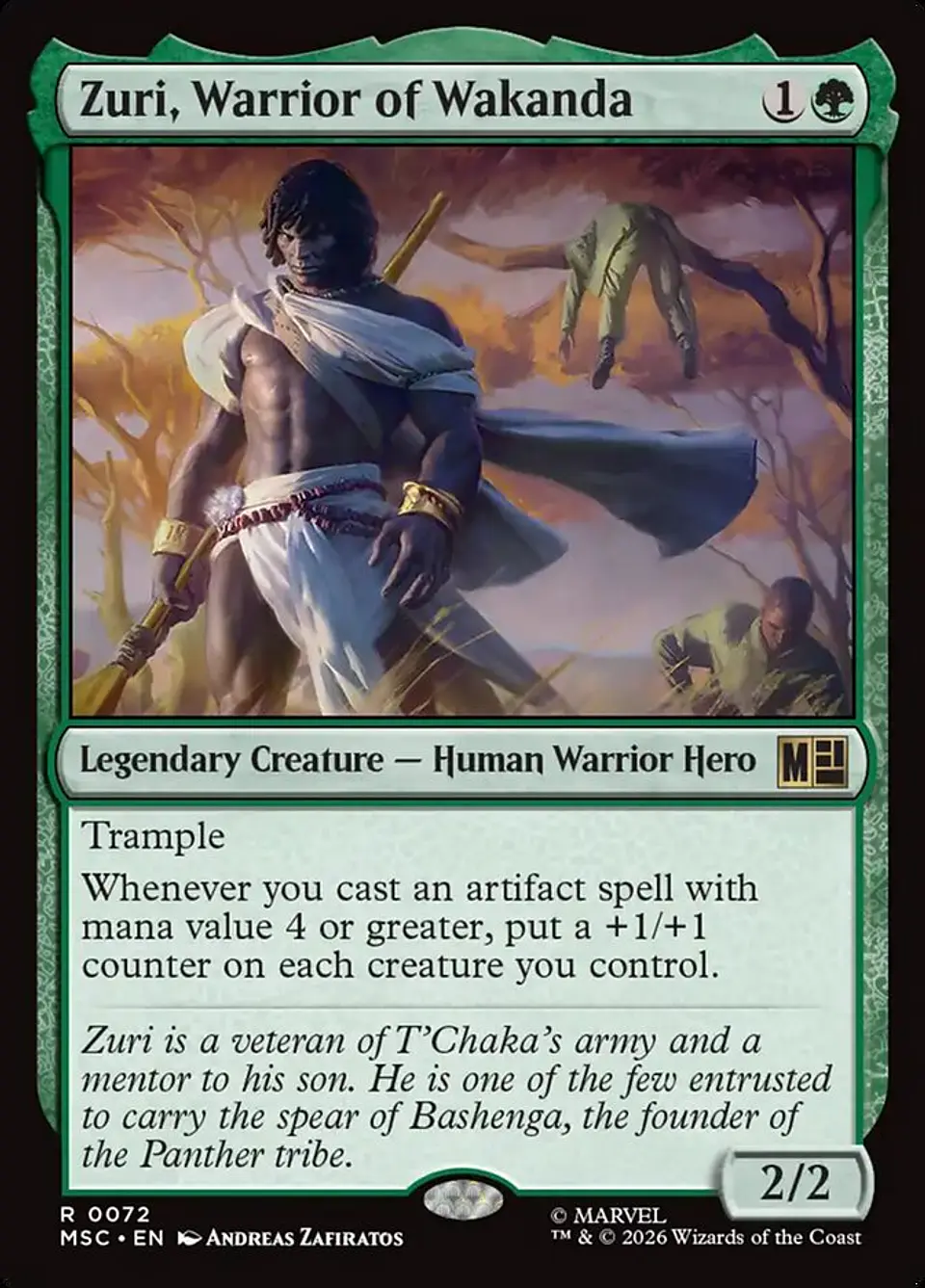 Zuri, Warrior of Wakanda 1
