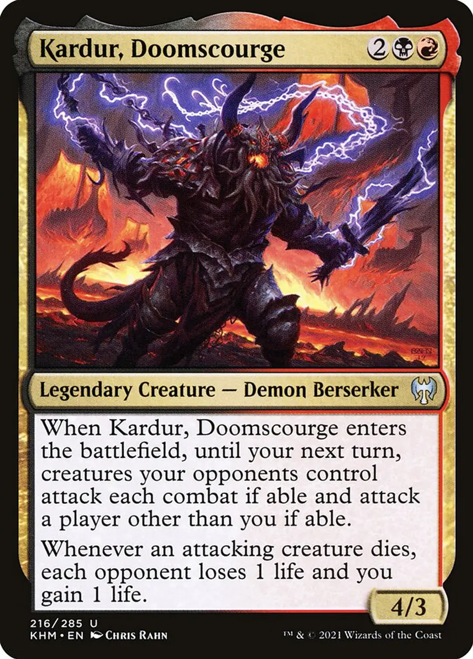 Kardur, Doomscourge 1