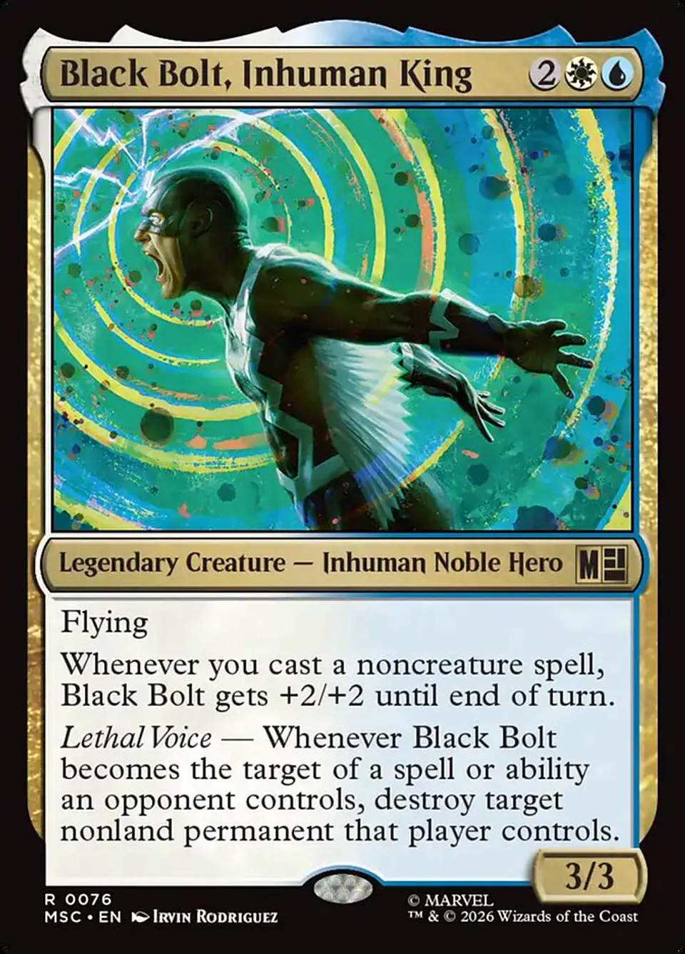 Black Bolt, Inhuman King 1