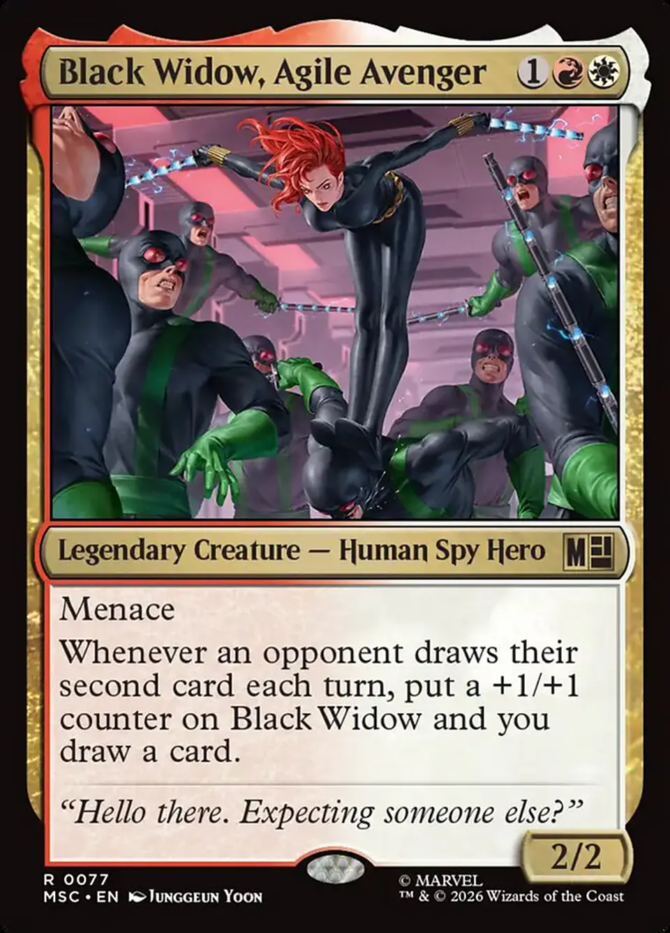 Black Widow, Agile Avenger 1