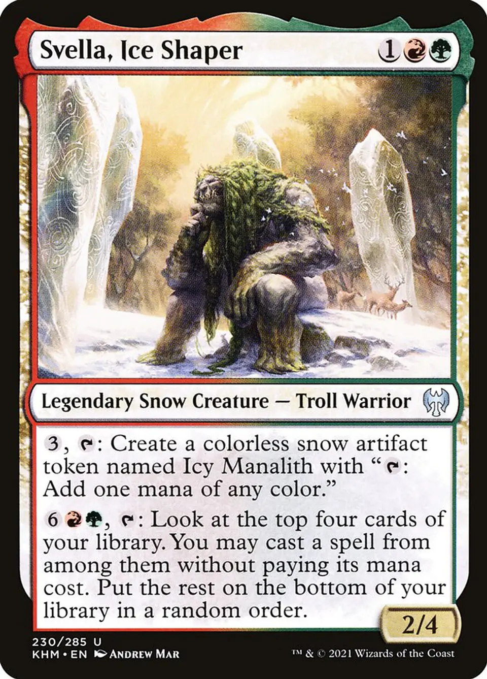 Svella, Ice Shaper 1
