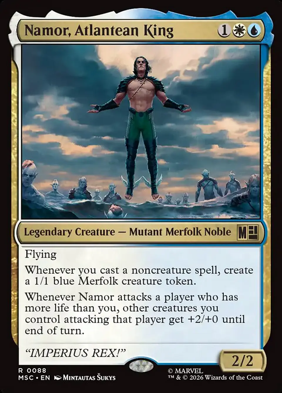 Namor, Atlantean King 1