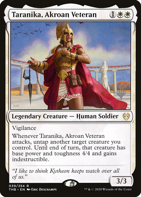 Taranika, Akroan Veteran (Promo Pack)