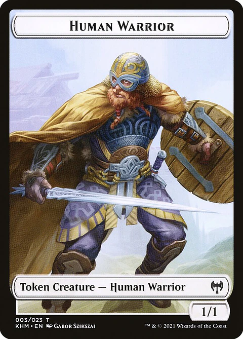 Human Warrior (Full Art)
