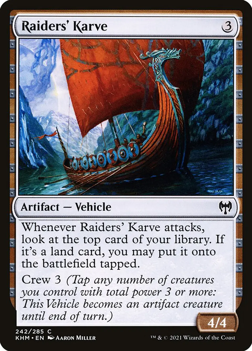 Raiders' Karve 1