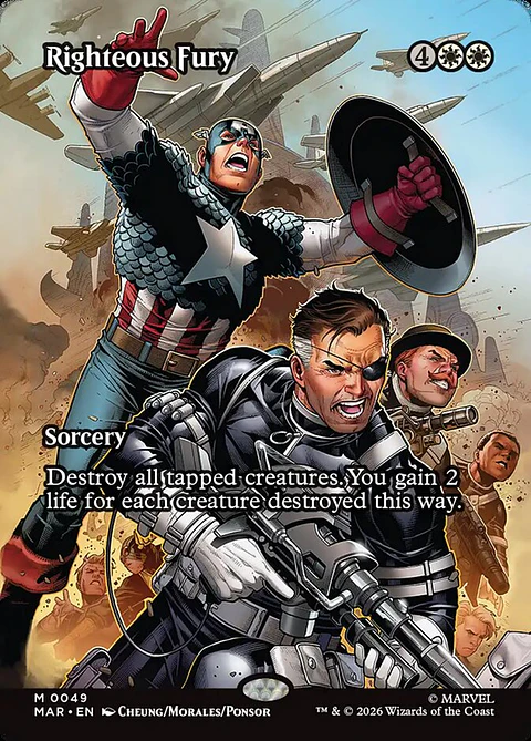 Righteous Fury (Borderless)
