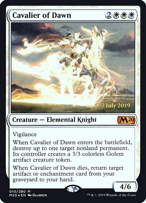 Cavalier of Dawn (Pre-release)