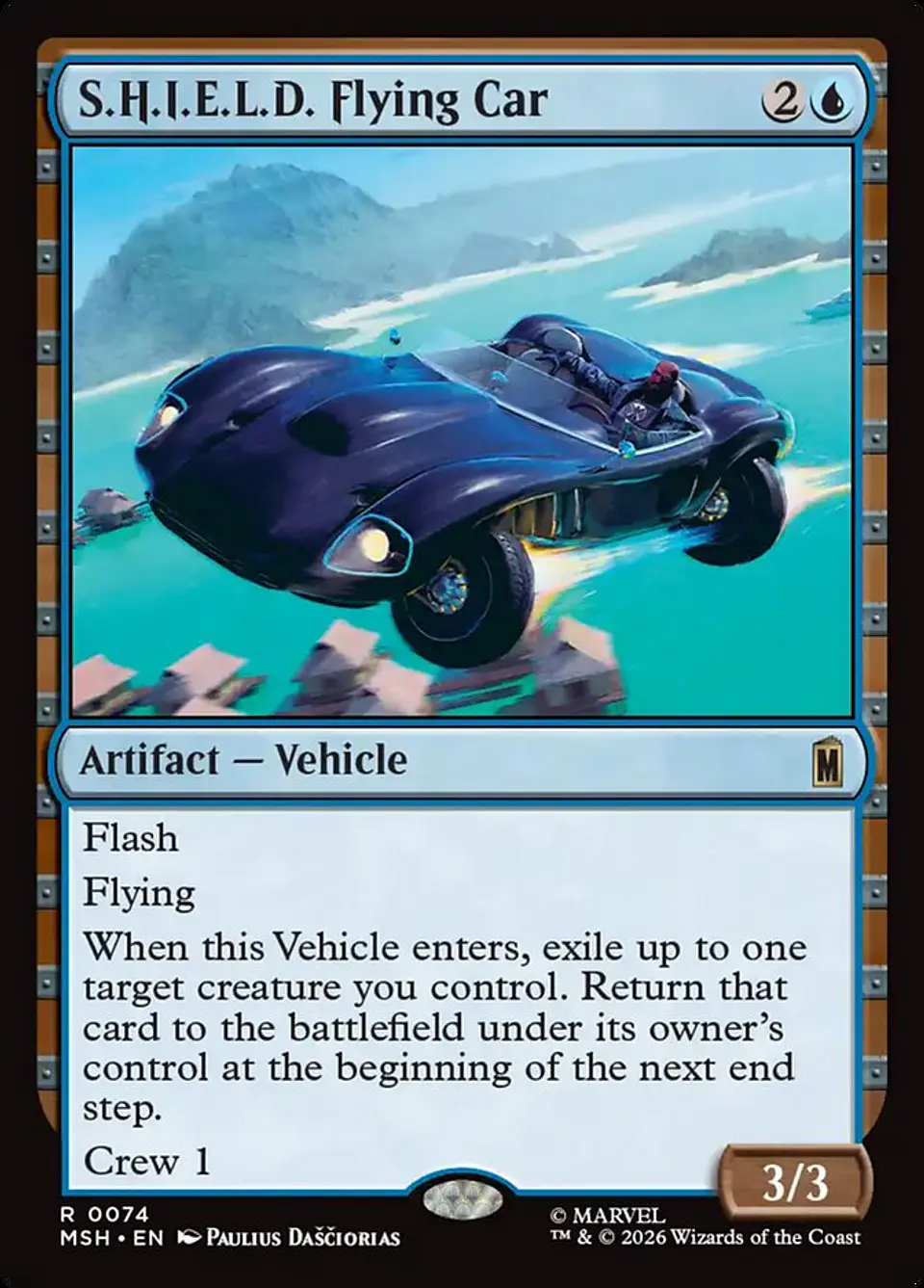 S.H.I.E.L.D. Flying Car 1