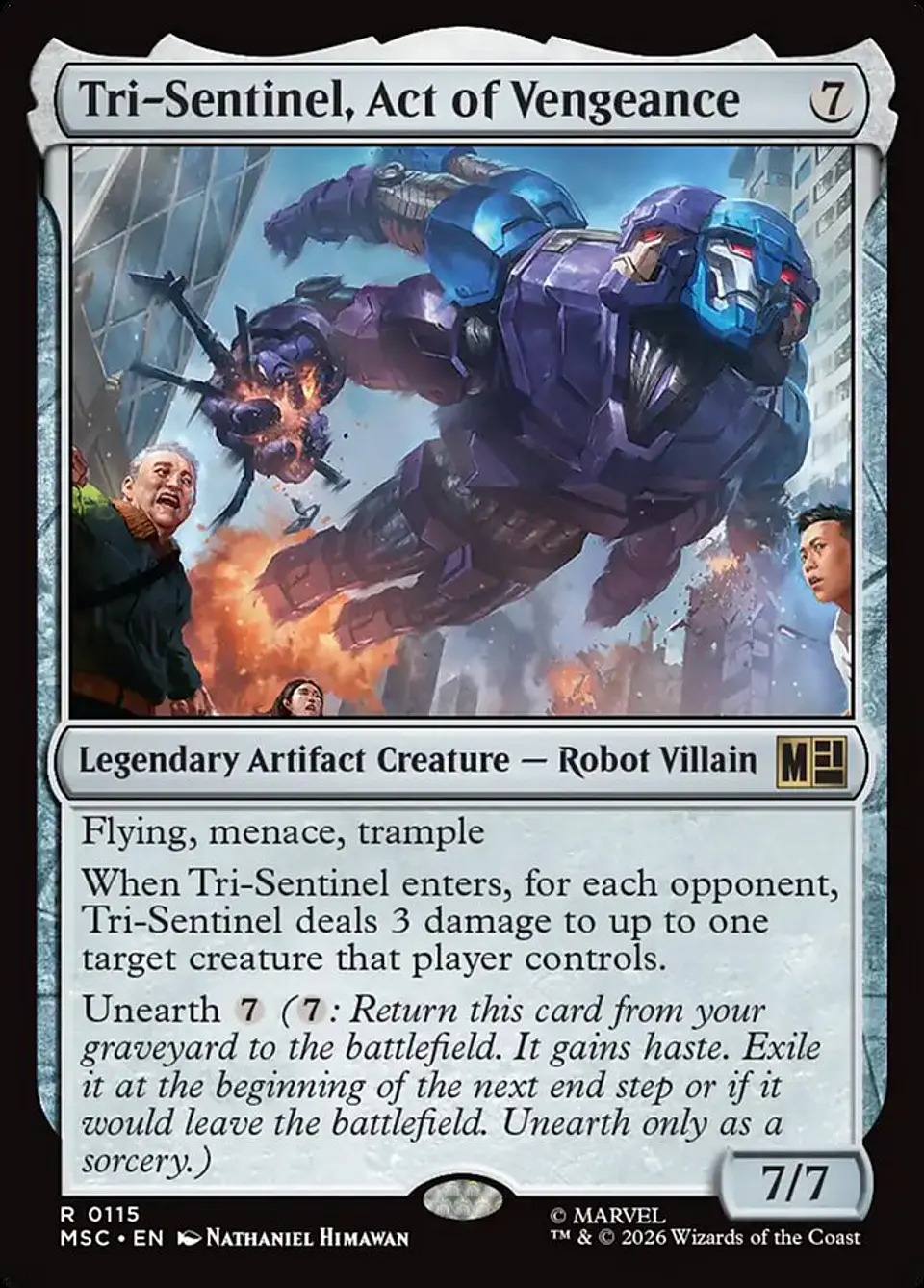Tri-Sentinel, Act of Vengeance 1