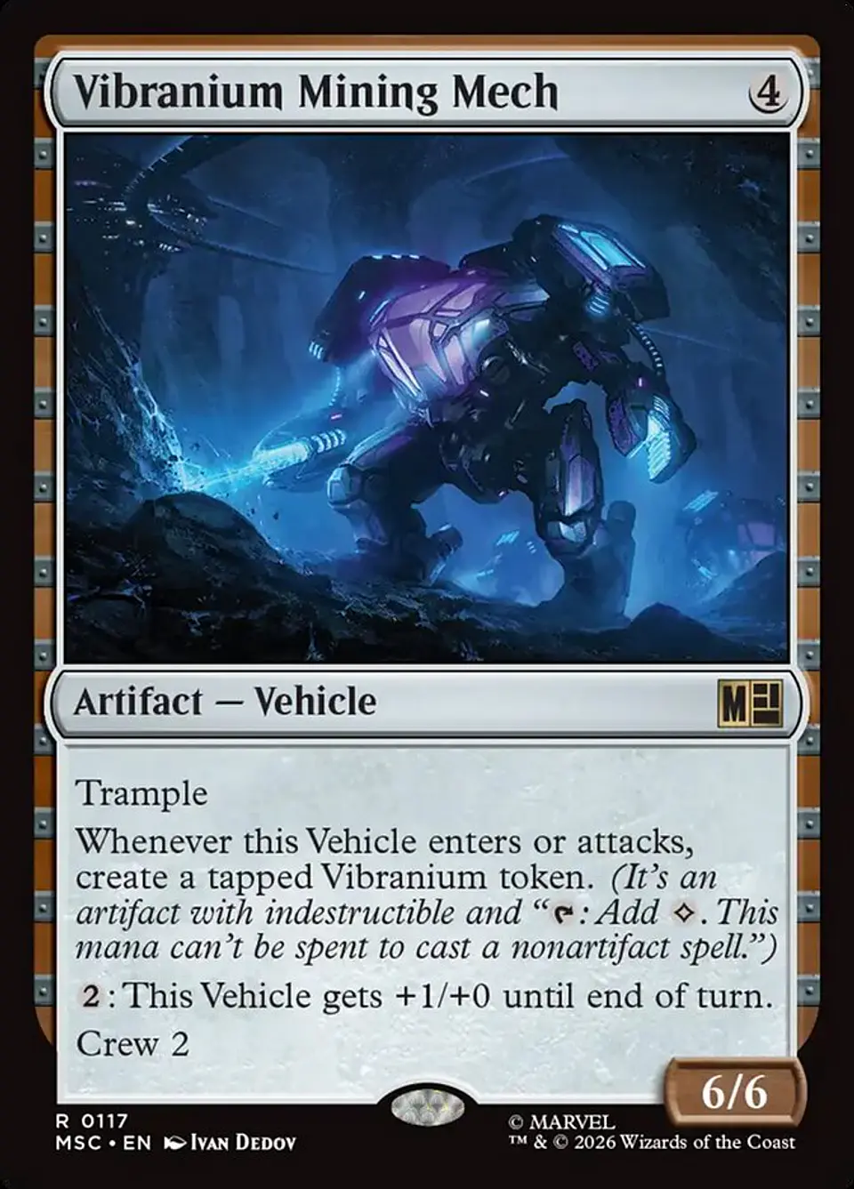 Vibranium Mining Mech 1