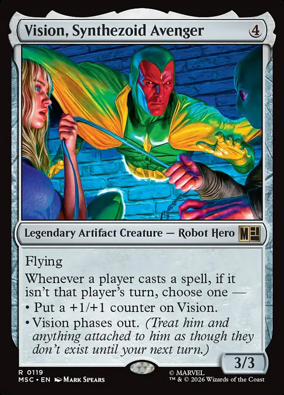 Vision, Synthezoid Avenger 1