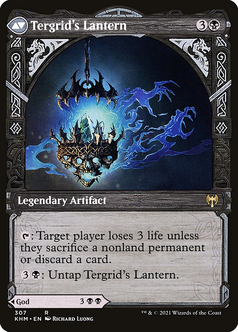 Tergrid, God of Fright // Tergrid's Lantern (Showcase)