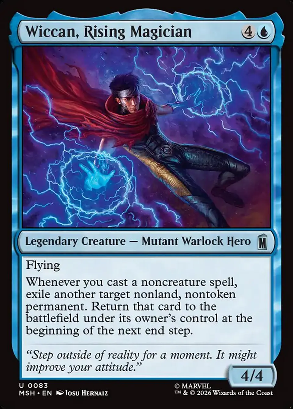 Wiccan, Rising Magician 1