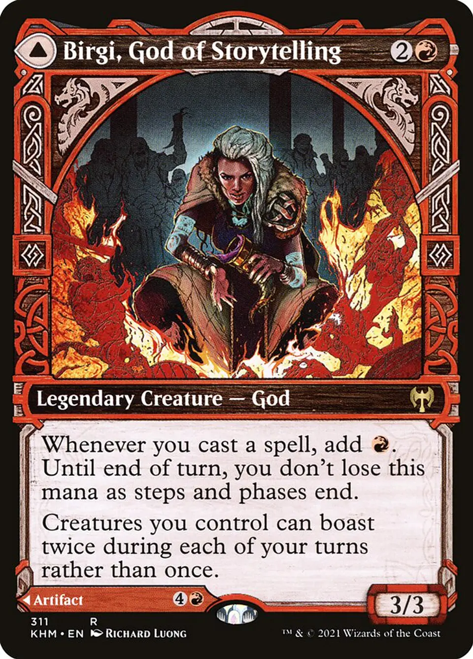 Birgi, God of Storytelling // Harnfel, Horn of Bounty (Showcase) 1