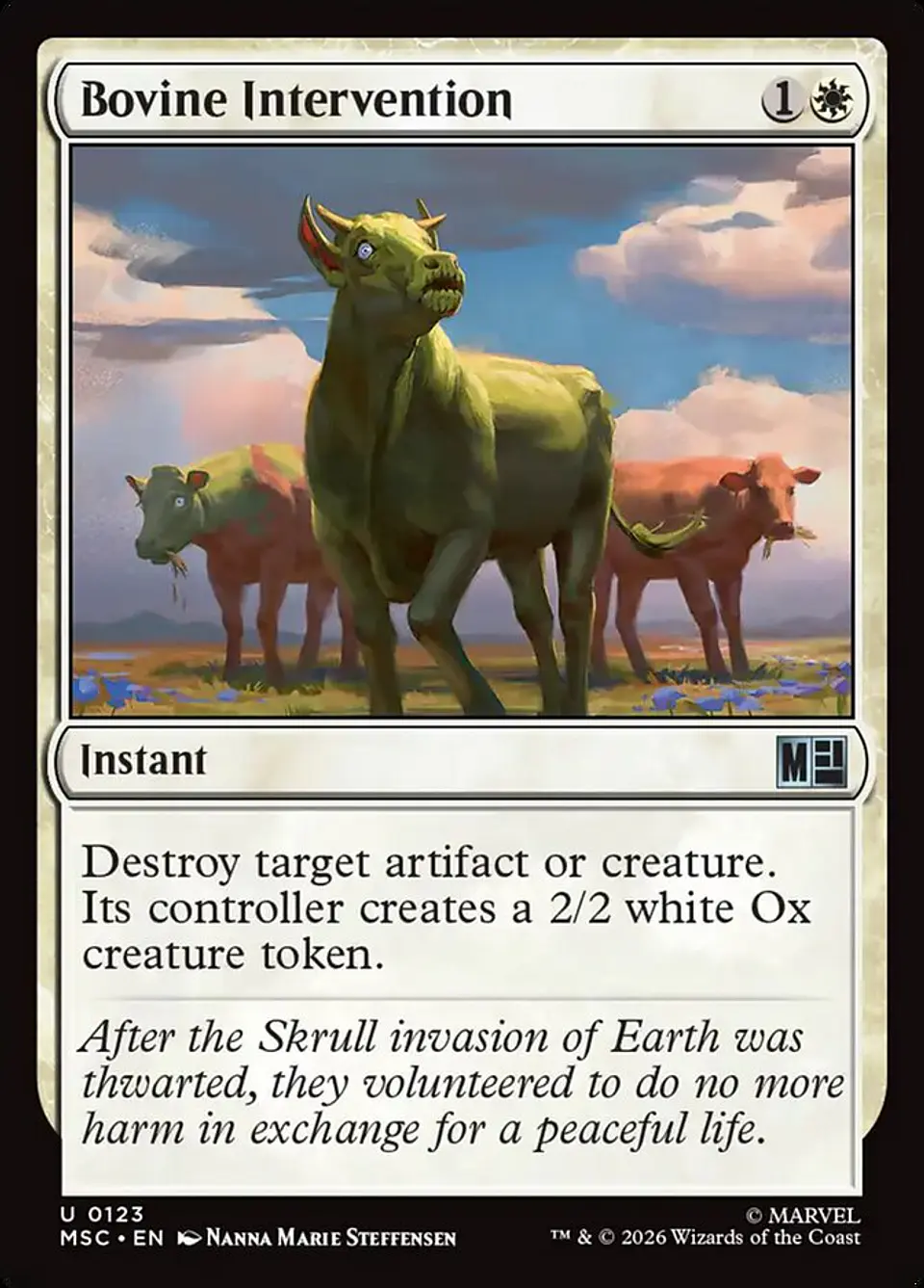 Bovine Intervention 1